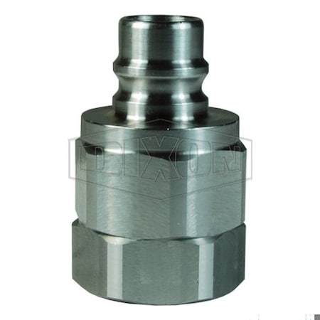 1-1/2 V PLUG, 1-1/2 BSPP 316SS,